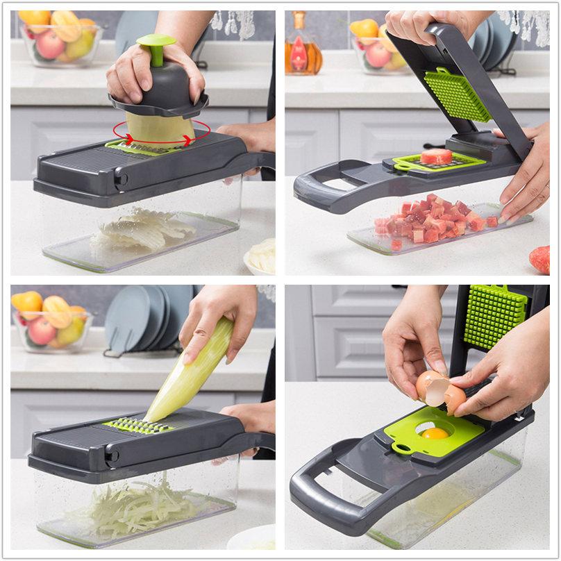 SliceMate⢠14 in 1 Vegetable Slicer