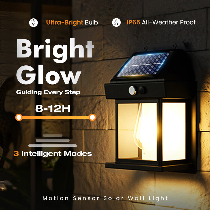 Bright Glow - Solar Wall Lights