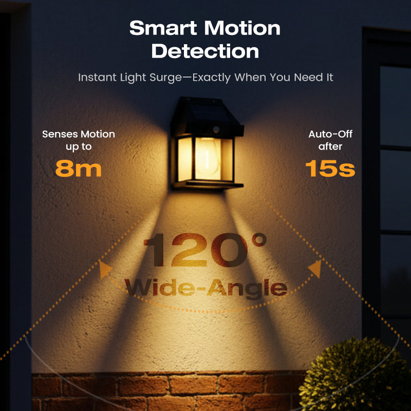 Bright Glow - Solar Wall Lights