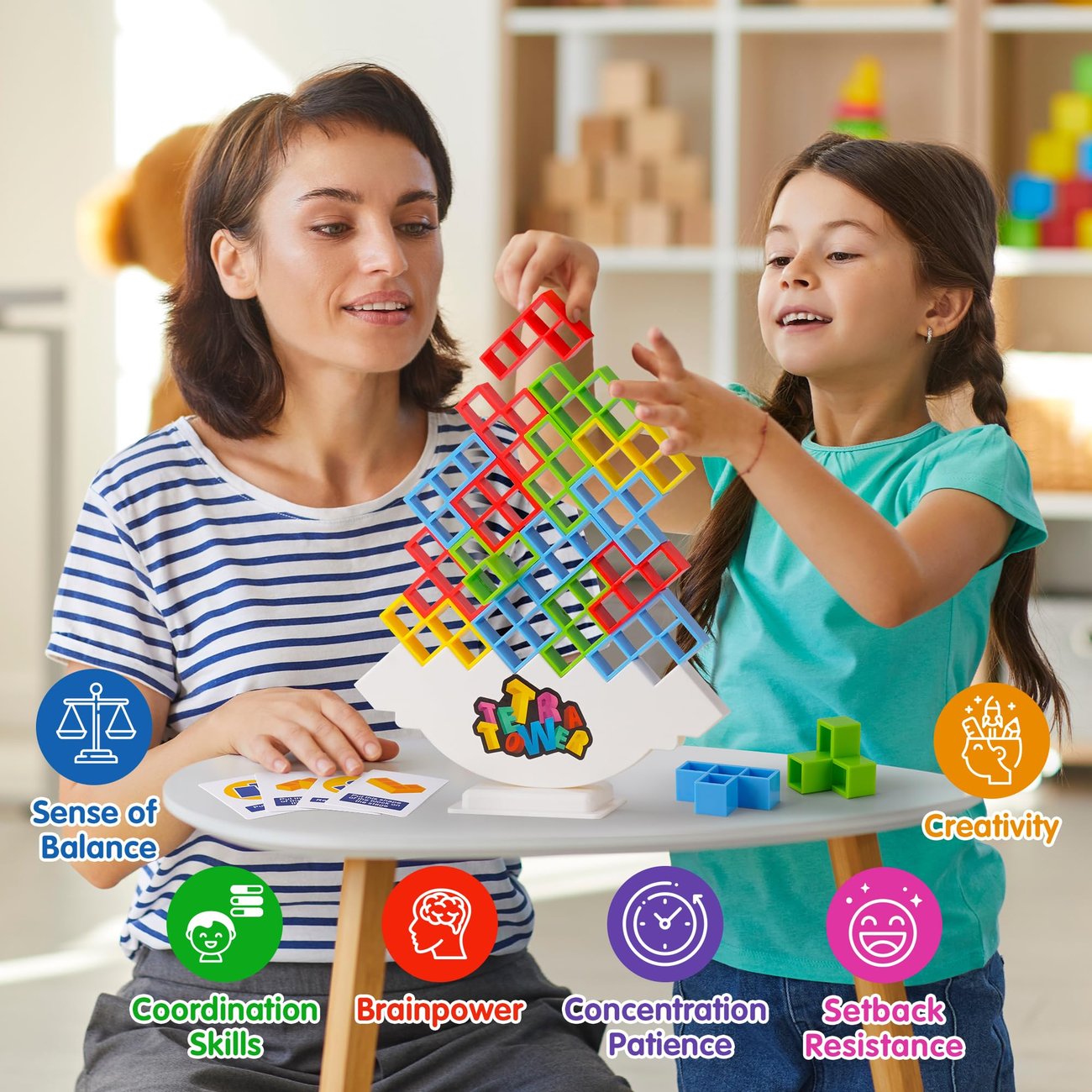 TETRA TOWER™ - The balancing game that's addictive for young and old alike