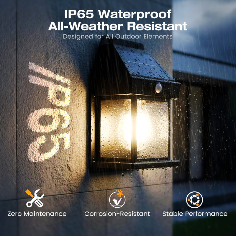 Bright Glow - Solar Wall Lights