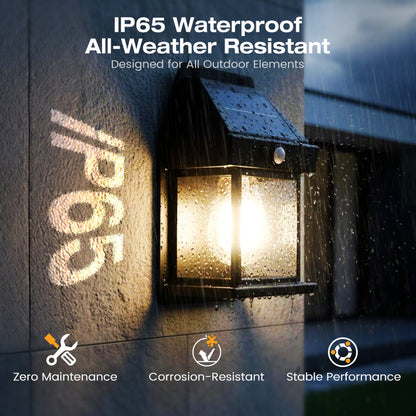 Bright Glow - Solar Wall Lights