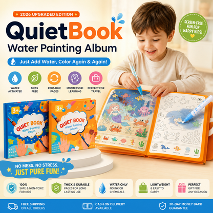 QuietBook Water Painting Album