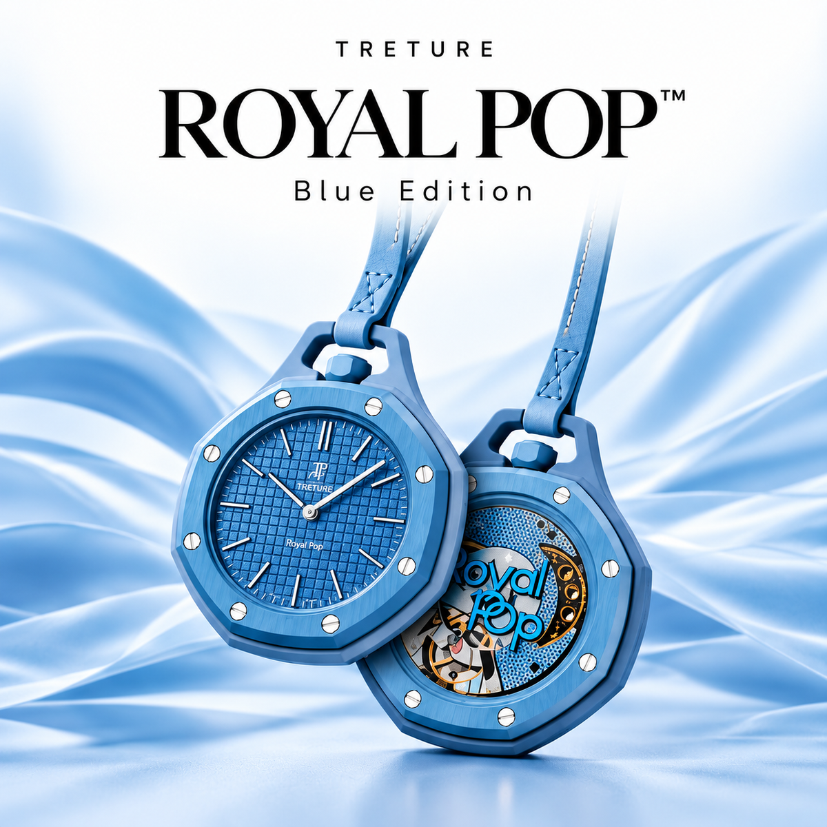 Royal Pop™ Bio Ceramic Watch With Silicon Strap