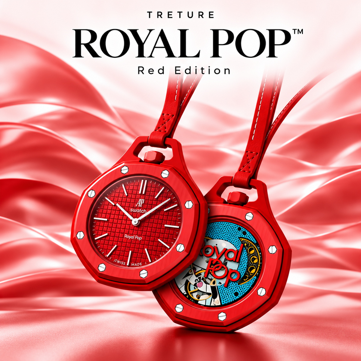 Royal Pop™ Bio Ceramic Watch With Silicon Strap