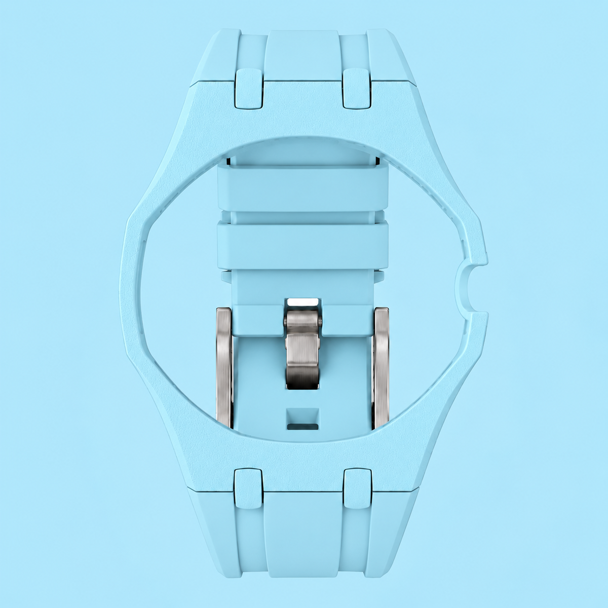 Royal Pop™ Bio Ceramic Watch With Silicon Strap