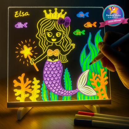 MagicGlow™ Glowing LED Drawing Board