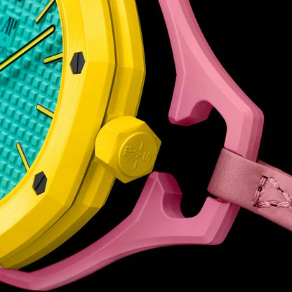 Royal Pop™ Bio Ceramic Watch With Silicon Strap