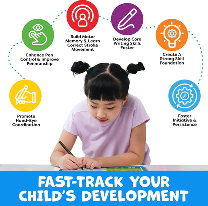 MagicBook™ |  Kids Practice Copybook Set (4Pcs/Set)