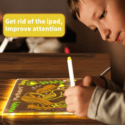 MagicGlow™ Glowing LED Drawing Board