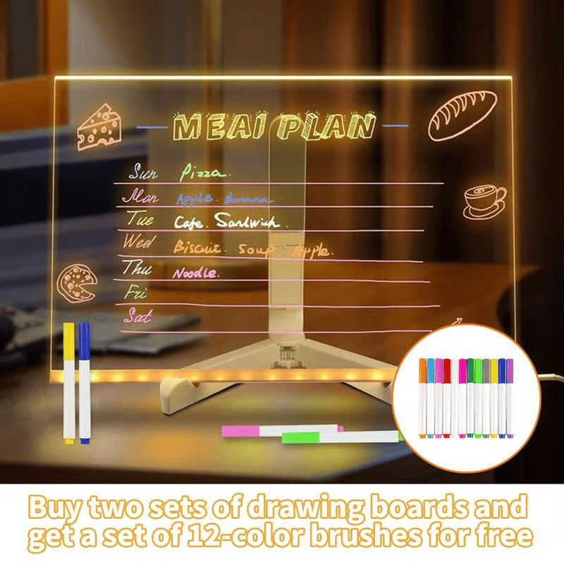 MagicGlow™ Glowing LED Drawing Board