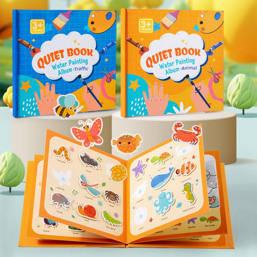 QuietBook Water Painting Album