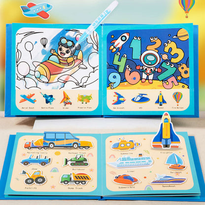 QuietBook Water Painting Album