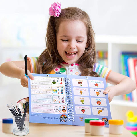 MagicBook™ |  Kids Practice Copybook Set (4Pcs/Set)