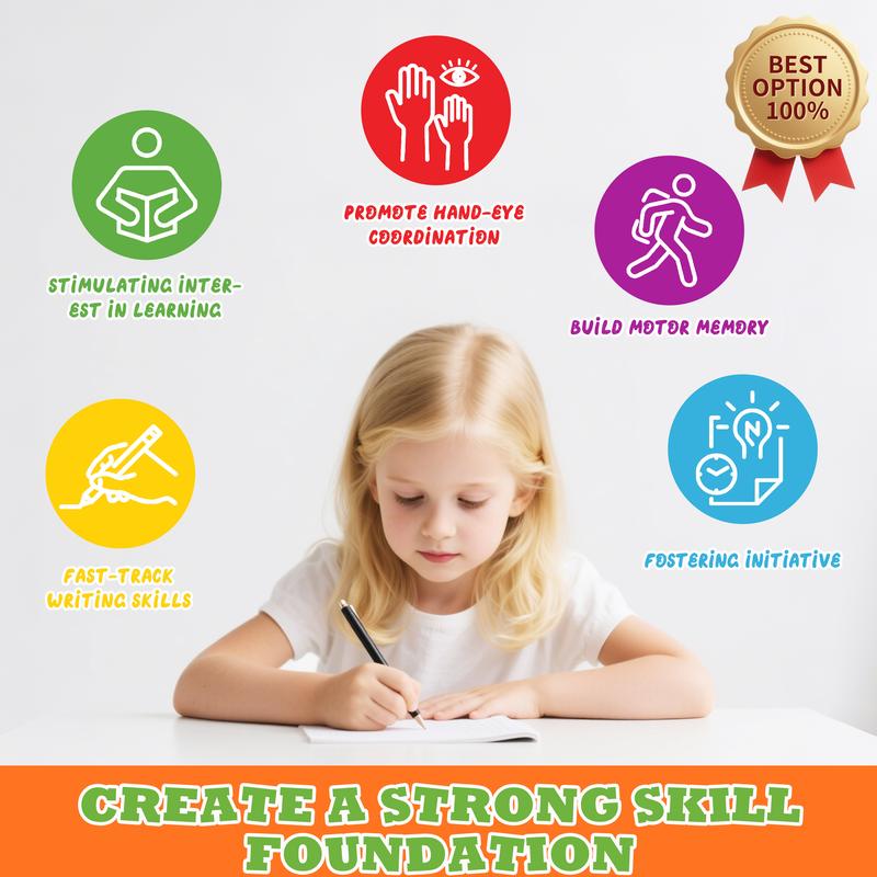 MagicBook™ |  Kids Practice Copybook Set (4Pcs/Set)