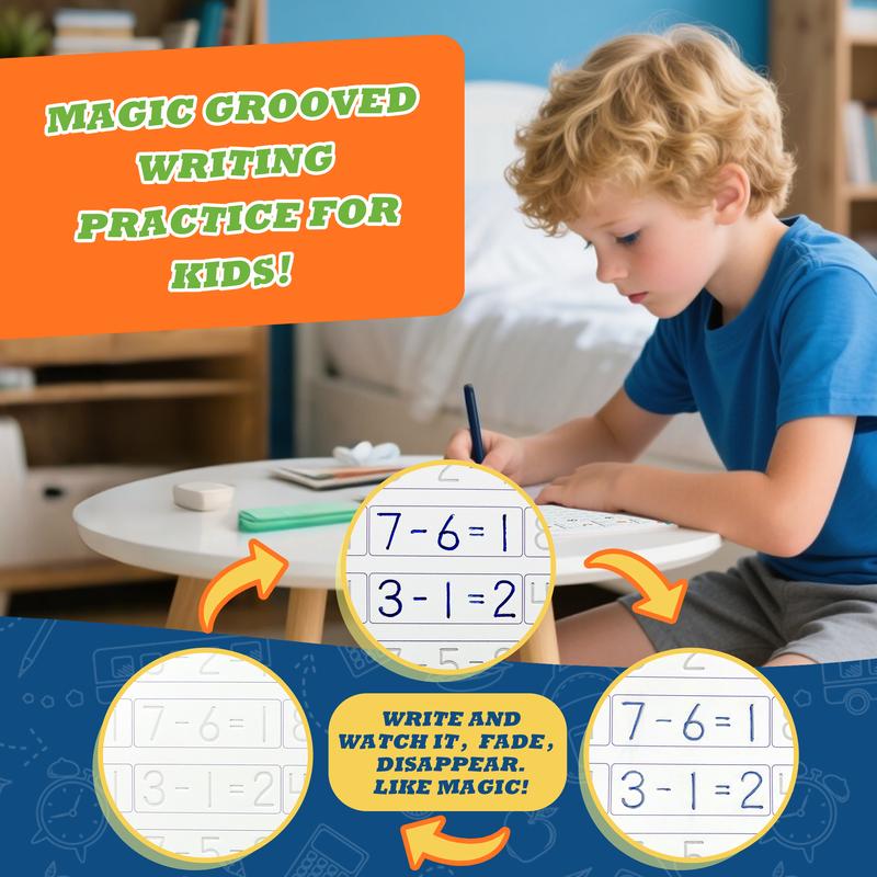 MagicBook™ |  Kids Practice Copybook Set (4Pcs/Set)