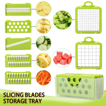 SliceMate™ 14 in 1 Vegetable Slicer
